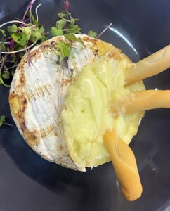 QUESO DE CABRA GRATINADO