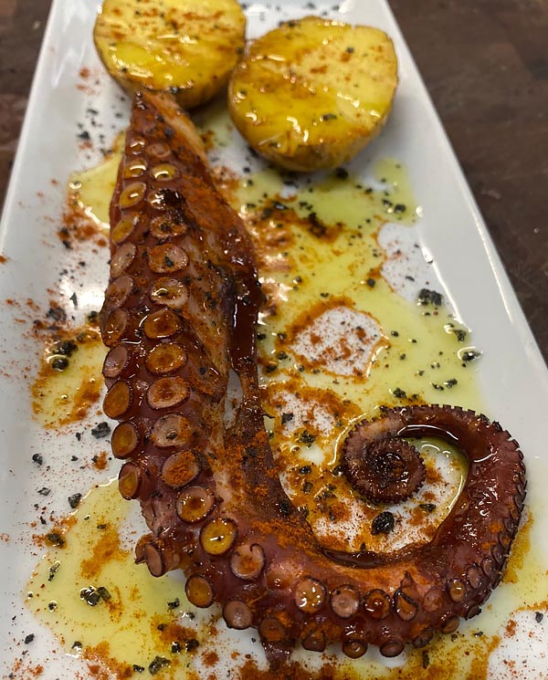Pulpo de la bahía de Roses
